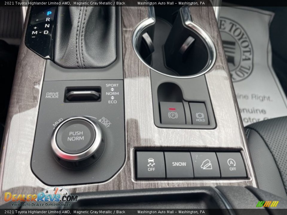 2021 Toyota Highlander Limited AWD Magnetic Gray Metallic / Black Photo #16