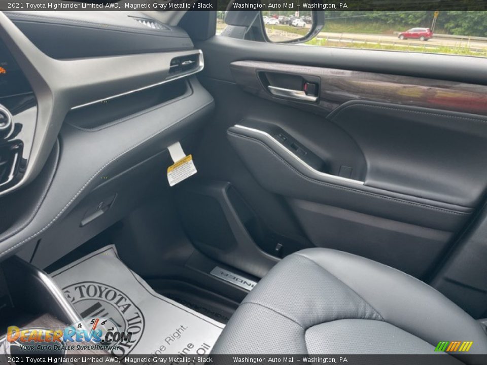 2021 Toyota Highlander Limited AWD Magnetic Gray Metallic / Black Photo #17