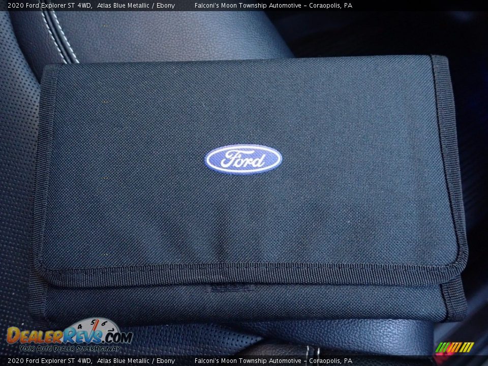 2020 Ford Explorer ST 4WD Atlas Blue Metallic / Ebony Photo #15
