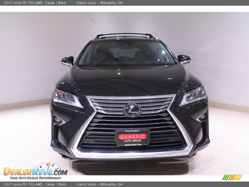 2017 Lexus RX 350 AWD Caviar / Black Photo #2