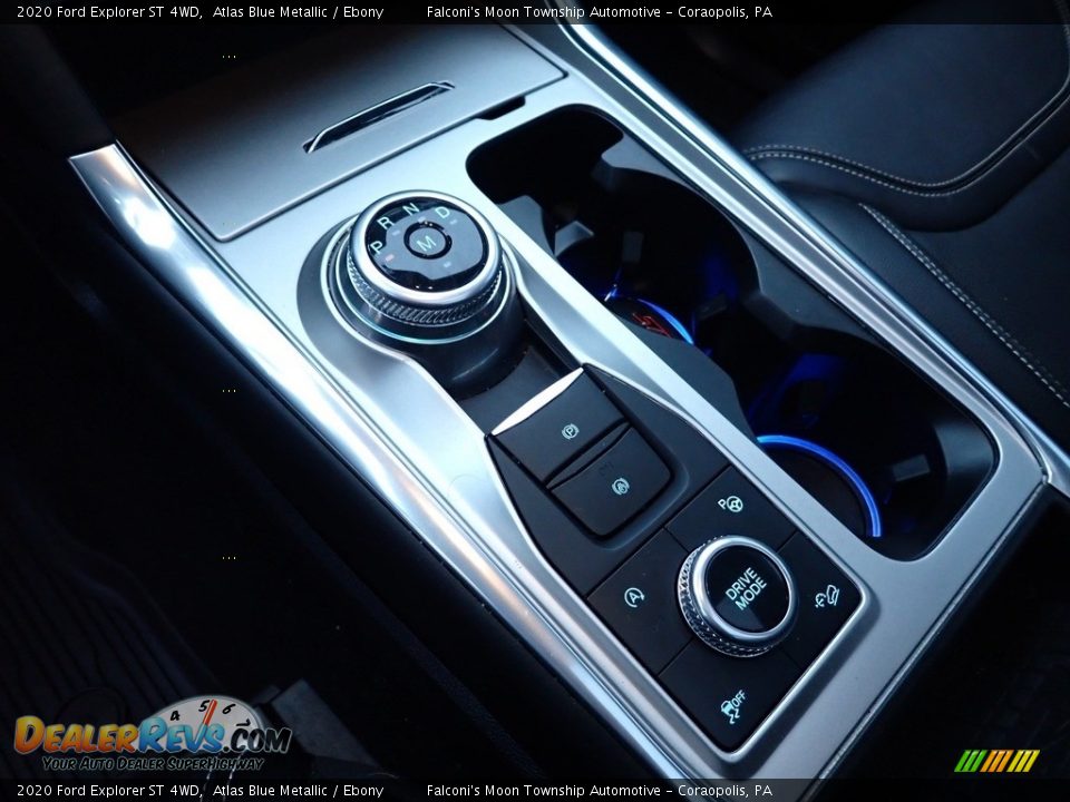 2020 Ford Explorer ST 4WD Atlas Blue Metallic / Ebony Photo #24