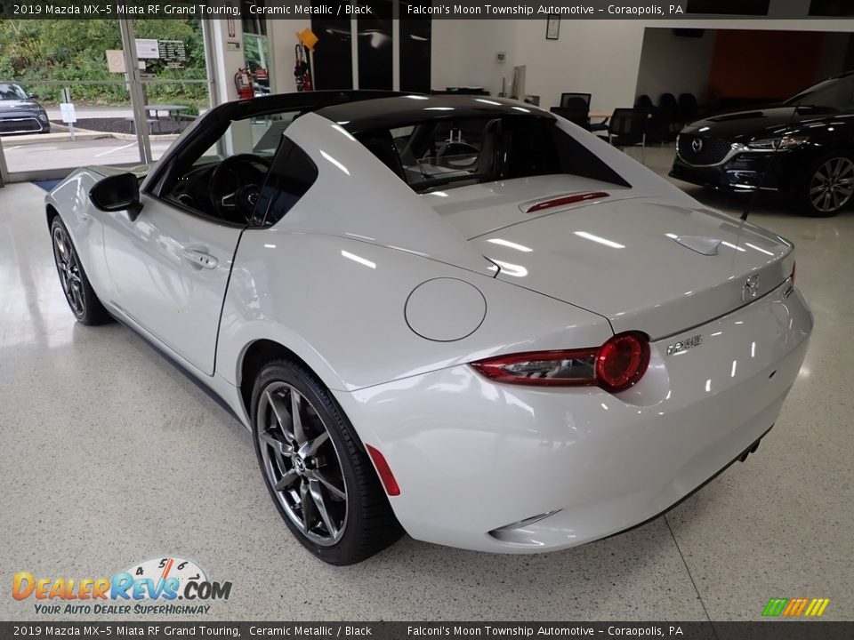 2019 Mazda MX-5 Miata RF Grand Touring Ceramic Metallic / Black Photo #5