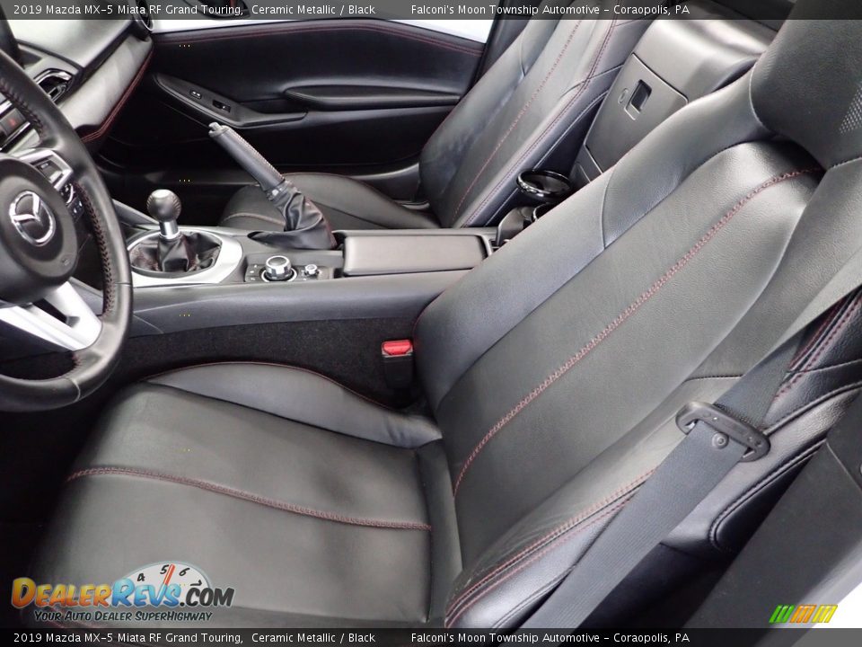 Front Seat of 2019 Mazda MX-5 Miata RF Grand Touring Photo #13