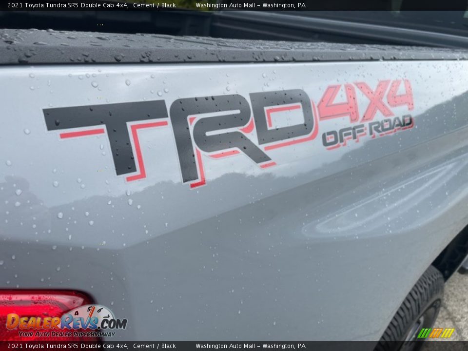 2021 Toyota Tundra SR5 Double Cab 4x4 Cement / Black Photo #11