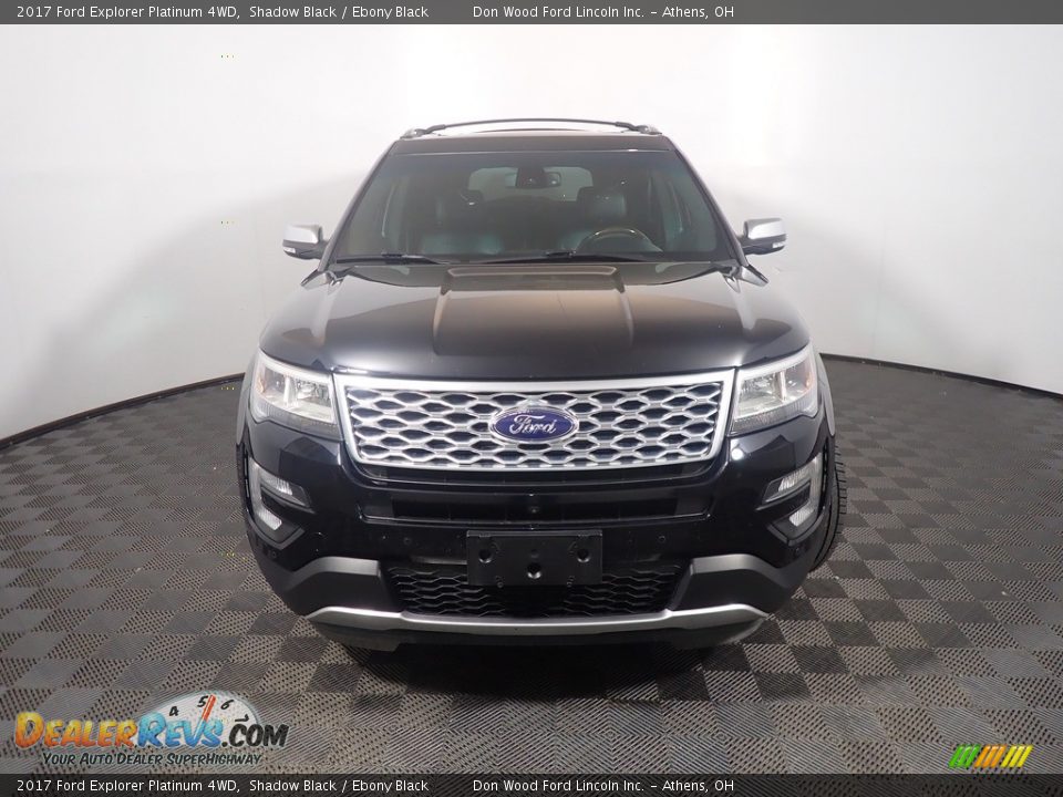 2017 Ford Explorer Platinum 4WD Shadow Black / Ebony Black Photo #7