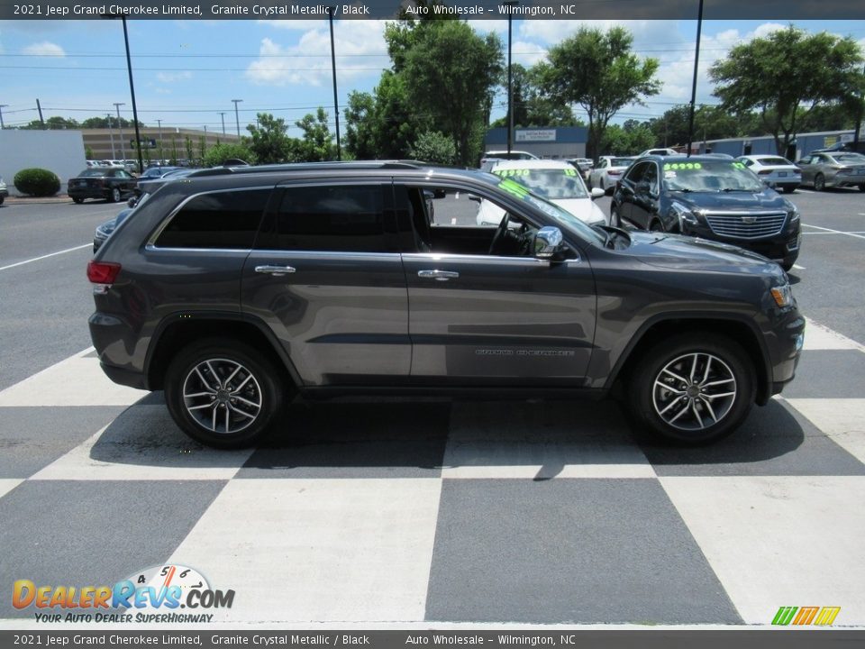 2021 Jeep Grand Cherokee Limited Granite Crystal Metallic / Black Photo #3