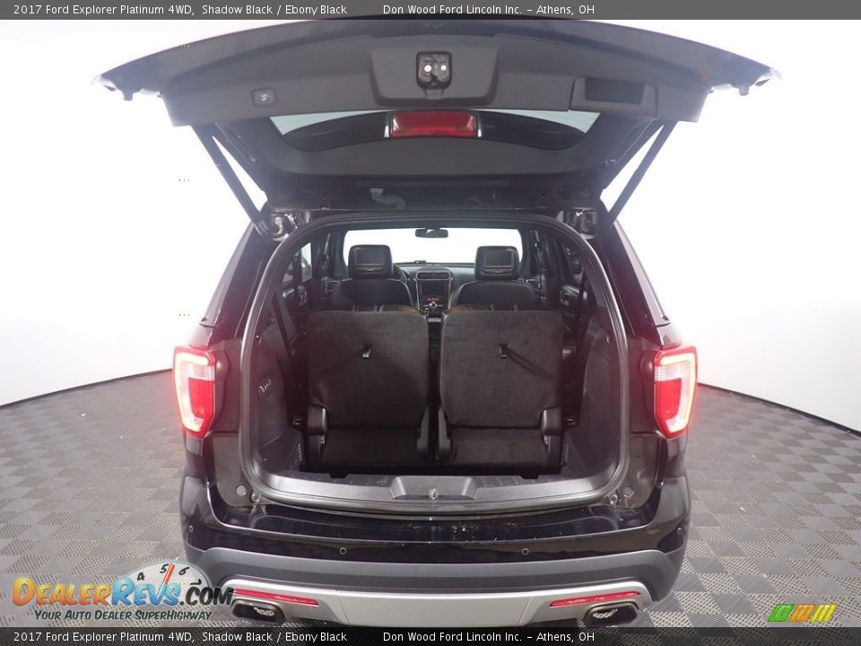2017 Ford Explorer Platinum 4WD Shadow Black / Ebony Black Photo #16