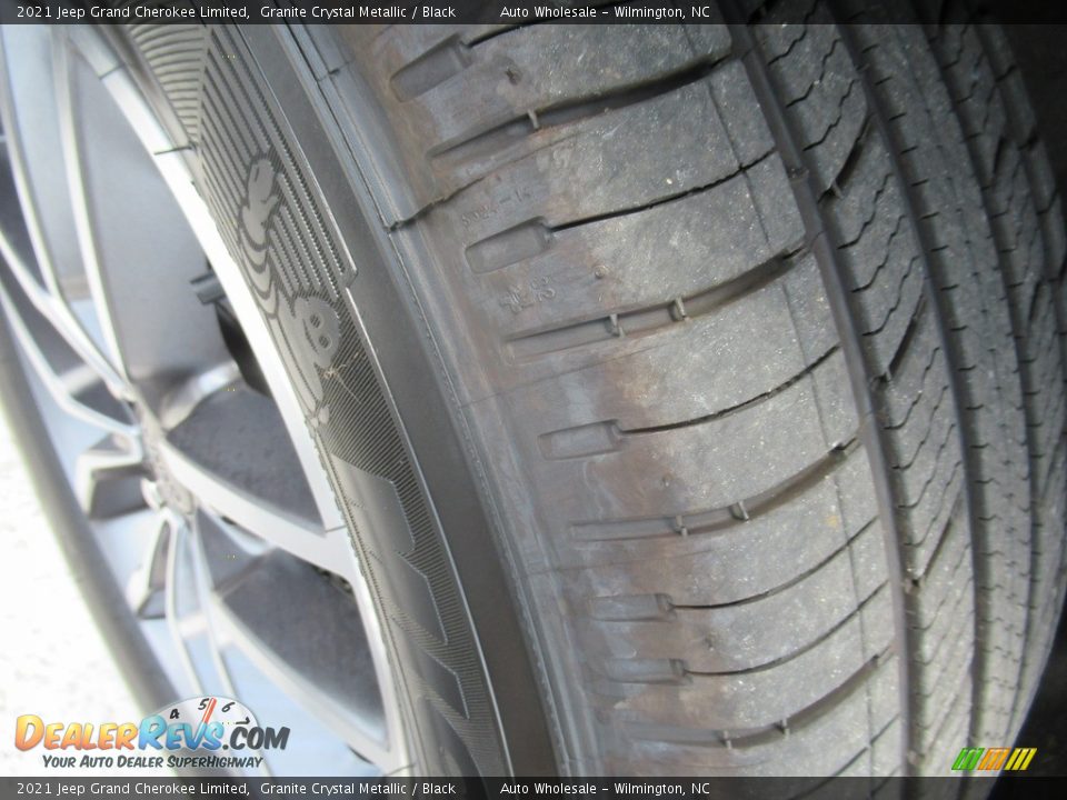2021 Jeep Grand Cherokee Limited Granite Crystal Metallic / Black Photo #8