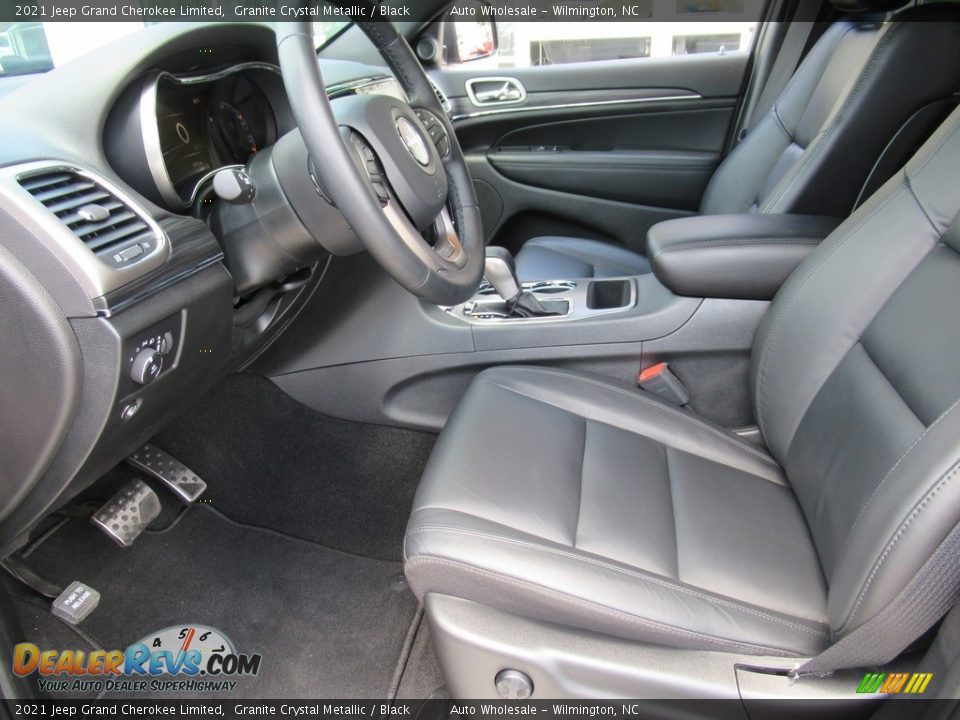 2021 Jeep Grand Cherokee Limited Granite Crystal Metallic / Black Photo #10
