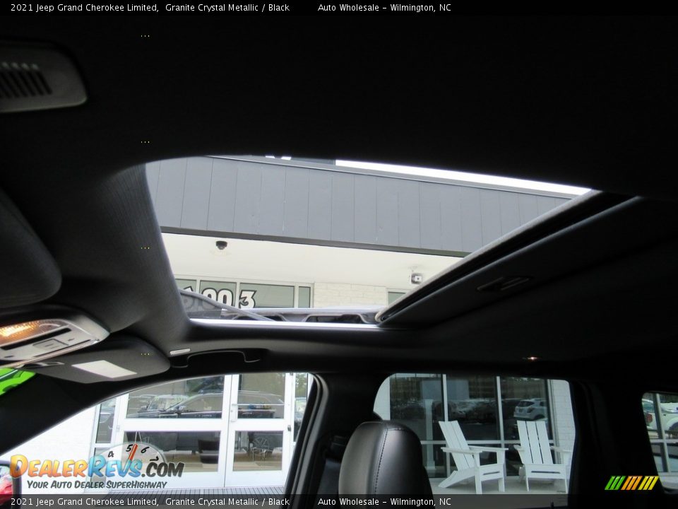 2021 Jeep Grand Cherokee Limited Granite Crystal Metallic / Black Photo #11