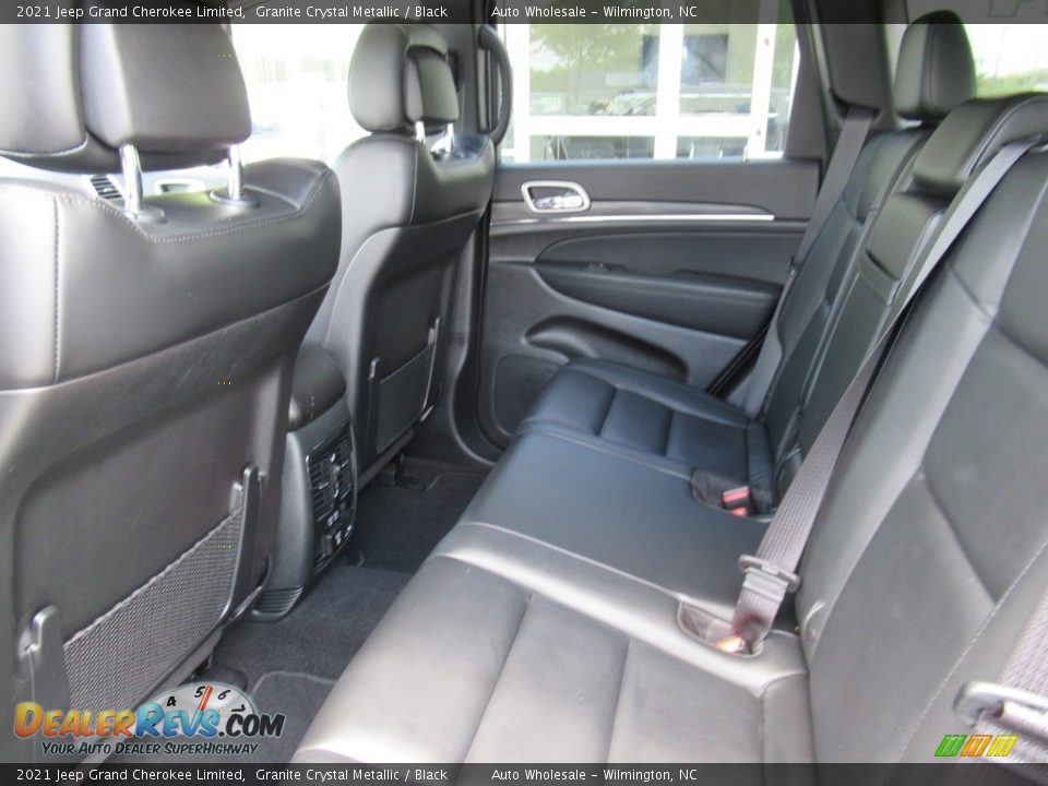 2021 Jeep Grand Cherokee Limited Granite Crystal Metallic / Black Photo #12