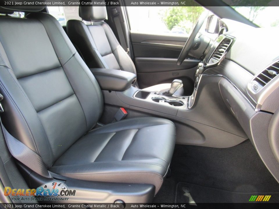 2021 Jeep Grand Cherokee Limited Granite Crystal Metallic / Black Photo #13