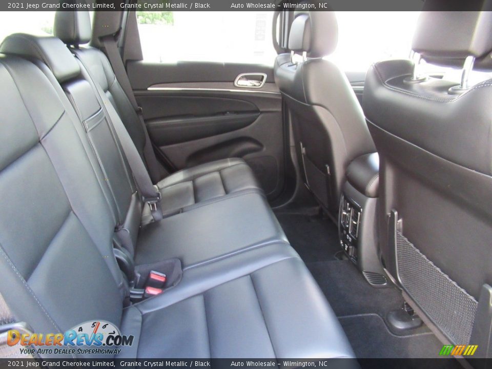 2021 Jeep Grand Cherokee Limited Granite Crystal Metallic / Black Photo #14