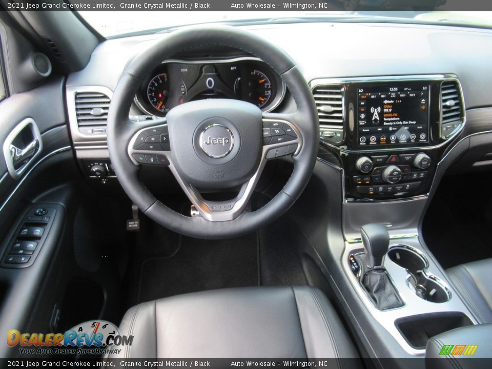 2021 Jeep Grand Cherokee Limited Granite Crystal Metallic / Black Photo #15