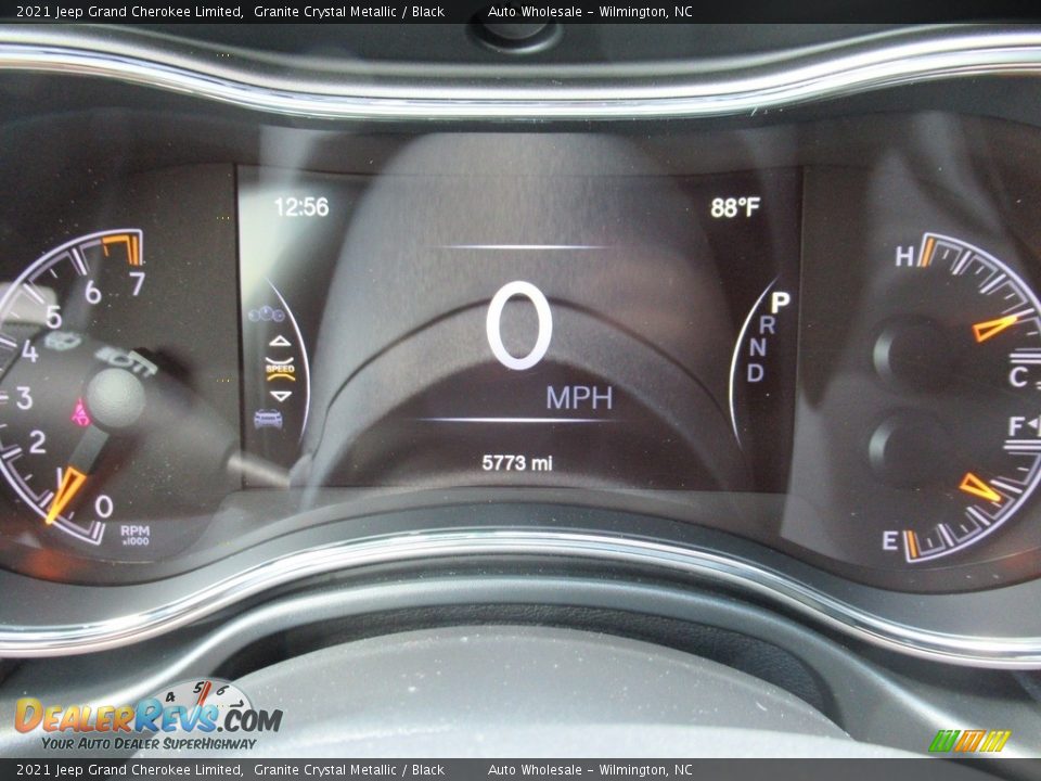 2021 Jeep Grand Cherokee Limited Granite Crystal Metallic / Black Photo #16