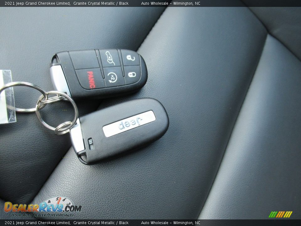 2021 Jeep Grand Cherokee Limited Granite Crystal Metallic / Black Photo #20