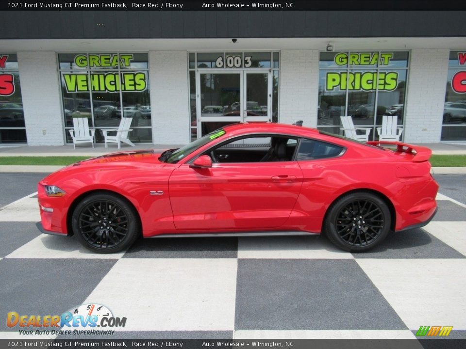 2021 Ford Mustang GT Premium Fastback Race Red / Ebony Photo #1