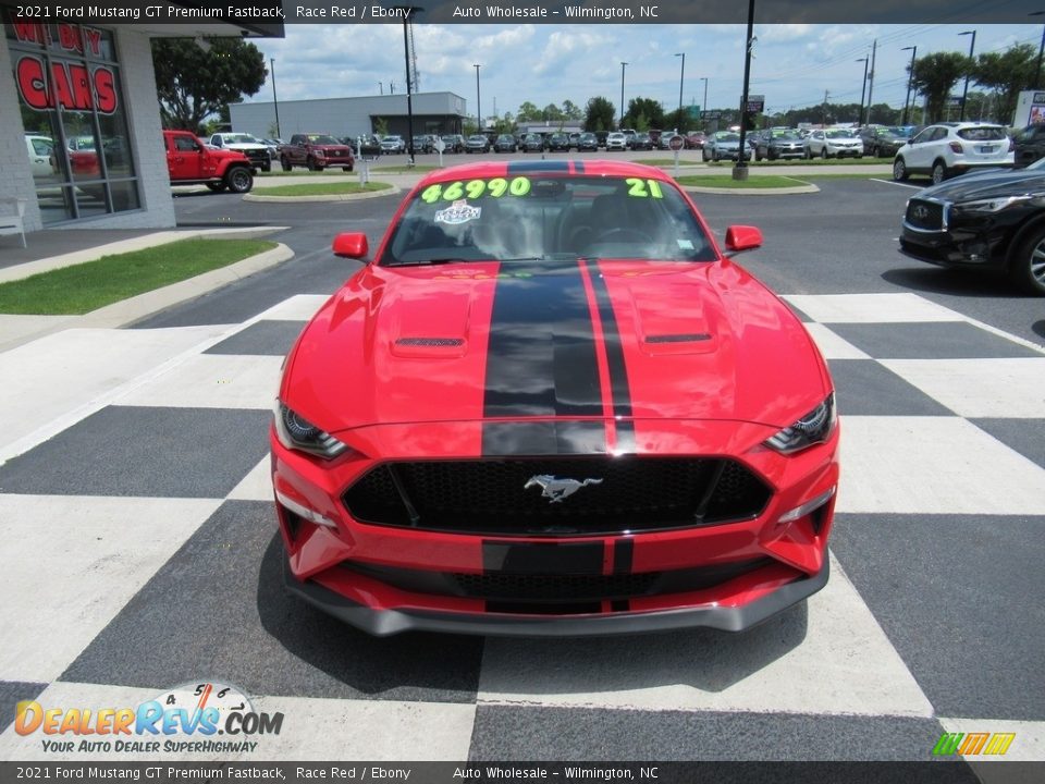 2021 Ford Mustang GT Premium Fastback Race Red / Ebony Photo #2