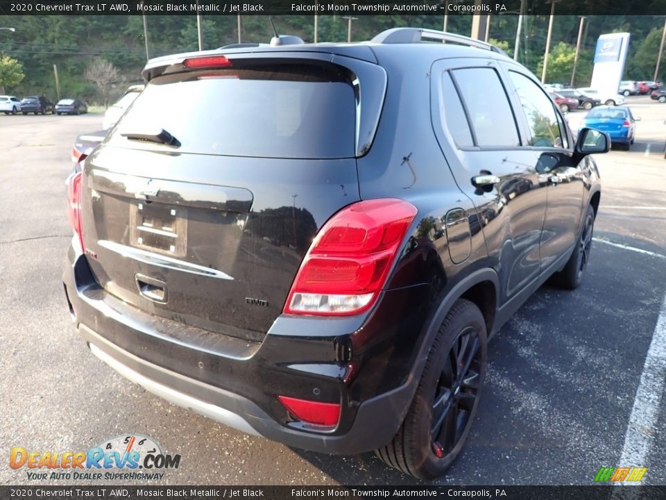 2020 Chevrolet Trax LT AWD Mosaic Black Metallic / Jet Black Photo #4