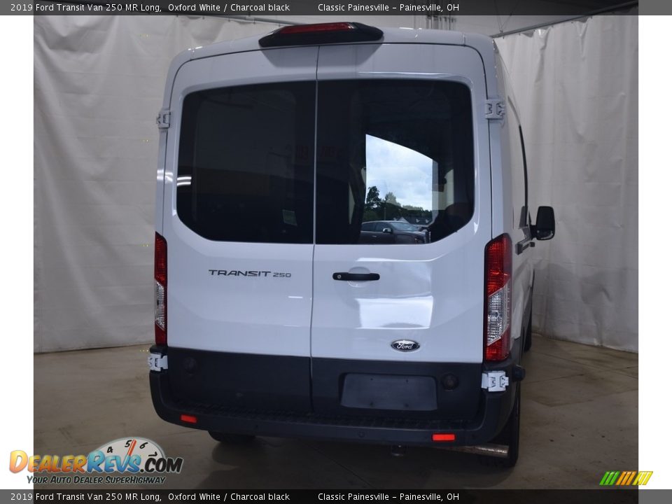 2019 Ford Transit Van 250 MR Long Oxford White / Charcoal black Photo #3