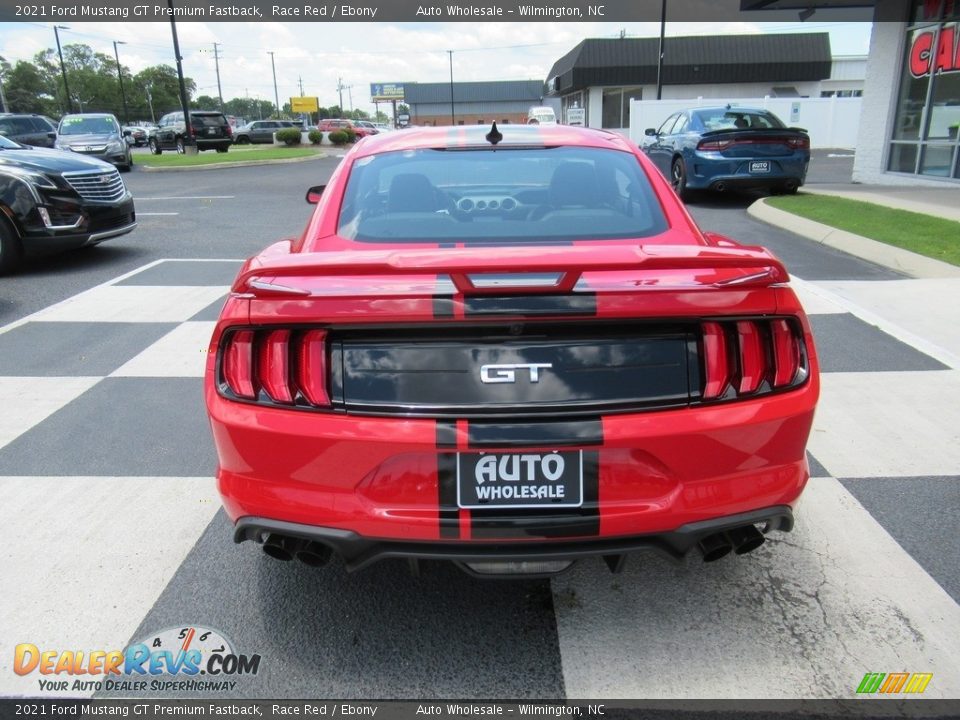 2021 Ford Mustang GT Premium Fastback Race Red / Ebony Photo #4
