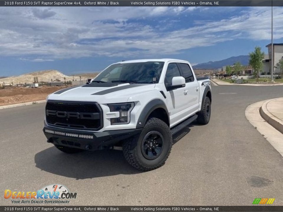 Oxford White 2018 Ford F150 SVT Raptor SuperCrew 4x4 Photo #1