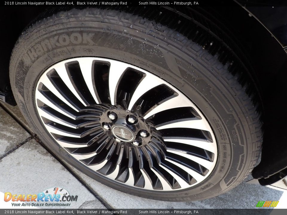 2018 Lincoln Navigator Black Label 4x4 Wheel Photo #10