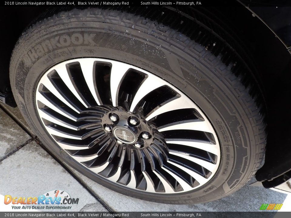 2018 Lincoln Navigator Black Label 4x4 Wheel Photo #10
