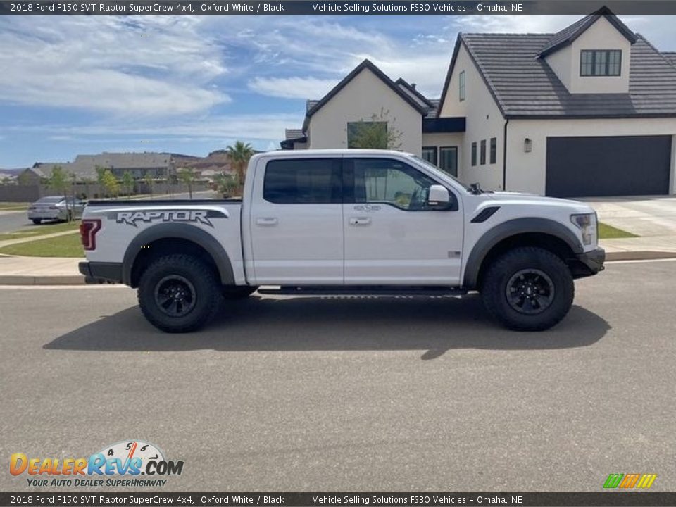 2018 Ford F150 SVT Raptor SuperCrew 4x4 Oxford White / Black Photo #7