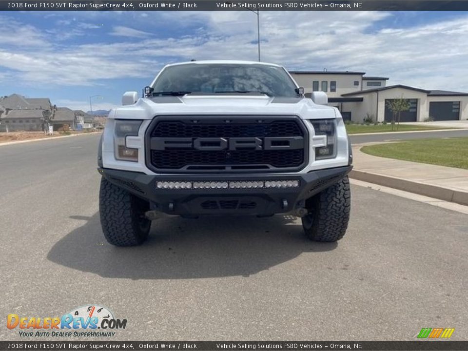 2018 Ford F150 SVT Raptor SuperCrew 4x4 Oxford White / Black Photo #11