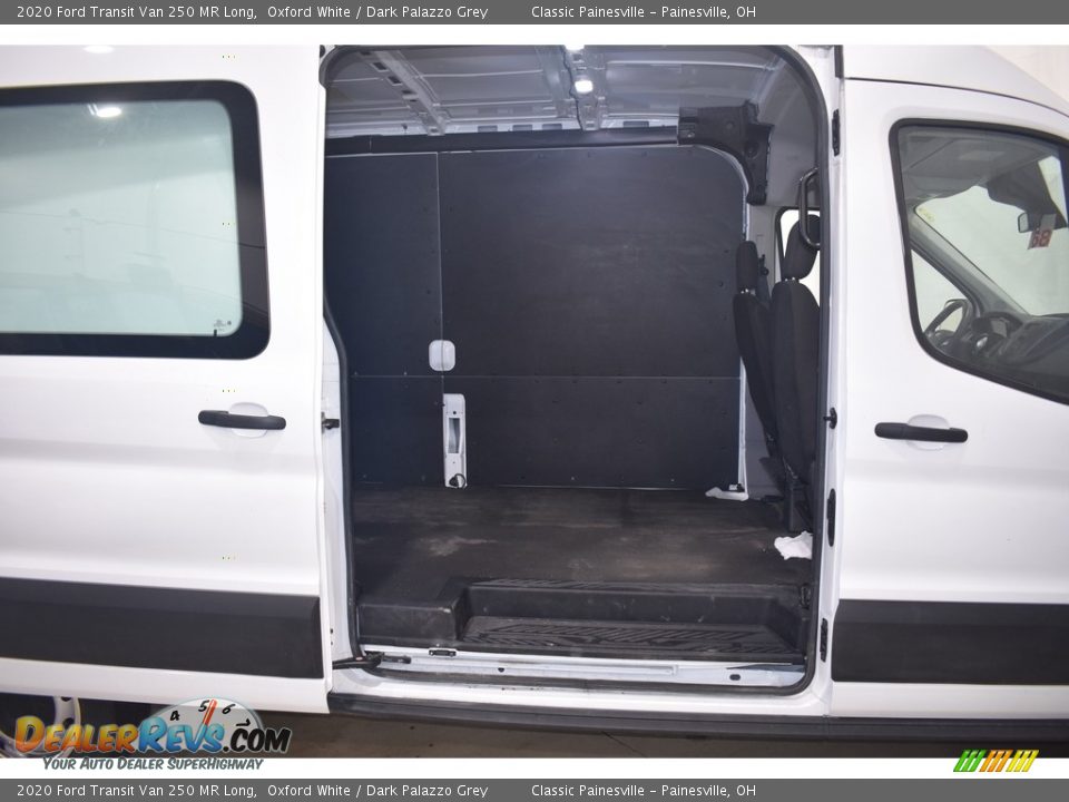 2020 Ford Transit Van 250 MR Long Oxford White / Dark Palazzo Grey Photo #7