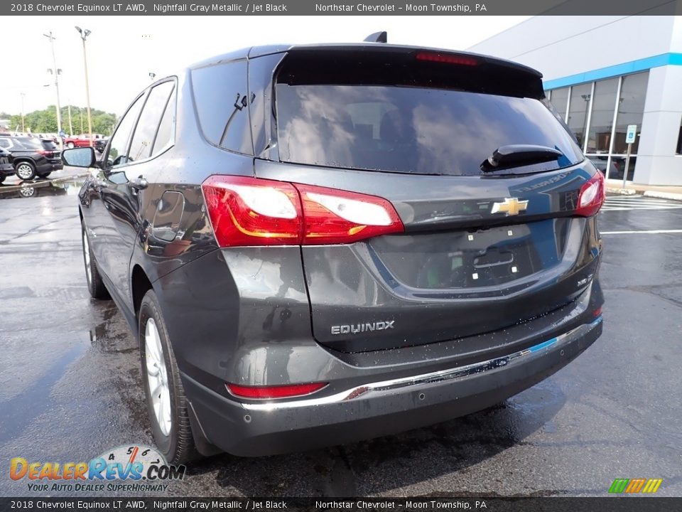 2018 Chevrolet Equinox LT AWD Nightfall Gray Metallic / Jet Black Photo #5