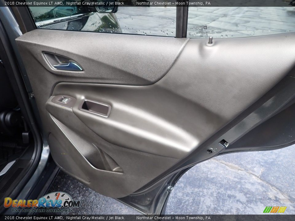 2018 Chevrolet Equinox LT AWD Nightfall Gray Metallic / Jet Black Photo #19
