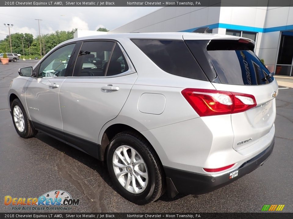 2018 Chevrolet Equinox LT AWD Silver Ice Metallic / Jet Black Photo #4