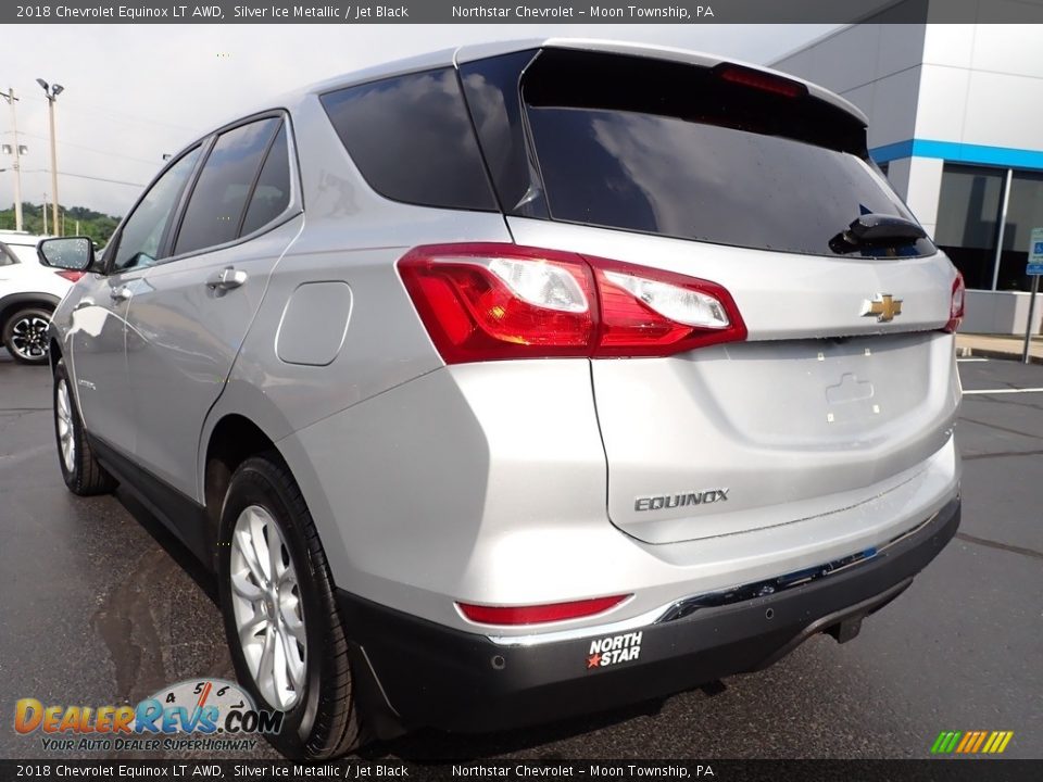 2018 Chevrolet Equinox LT AWD Silver Ice Metallic / Jet Black Photo #5