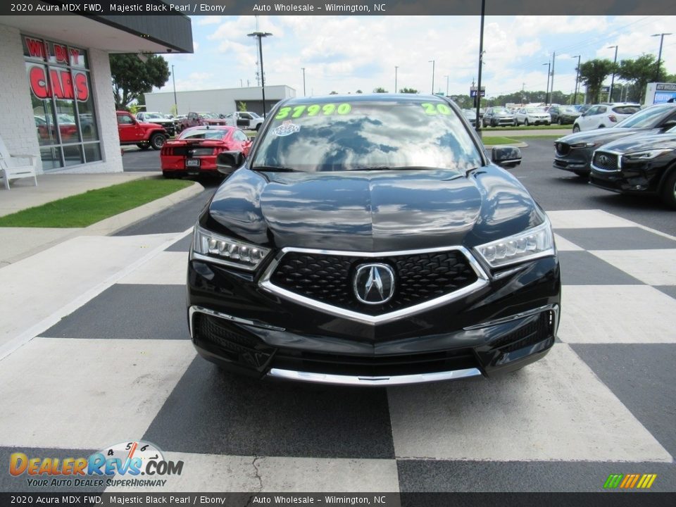 2020 Acura MDX FWD Majestic Black Pearl / Ebony Photo #2