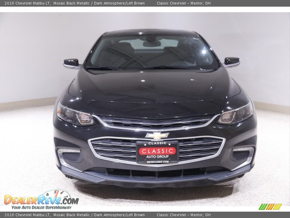 2016 Chevrolet Malibu LT Mosaic Black Metallic / Dark Atmosphere/Loft Brown Photo #2