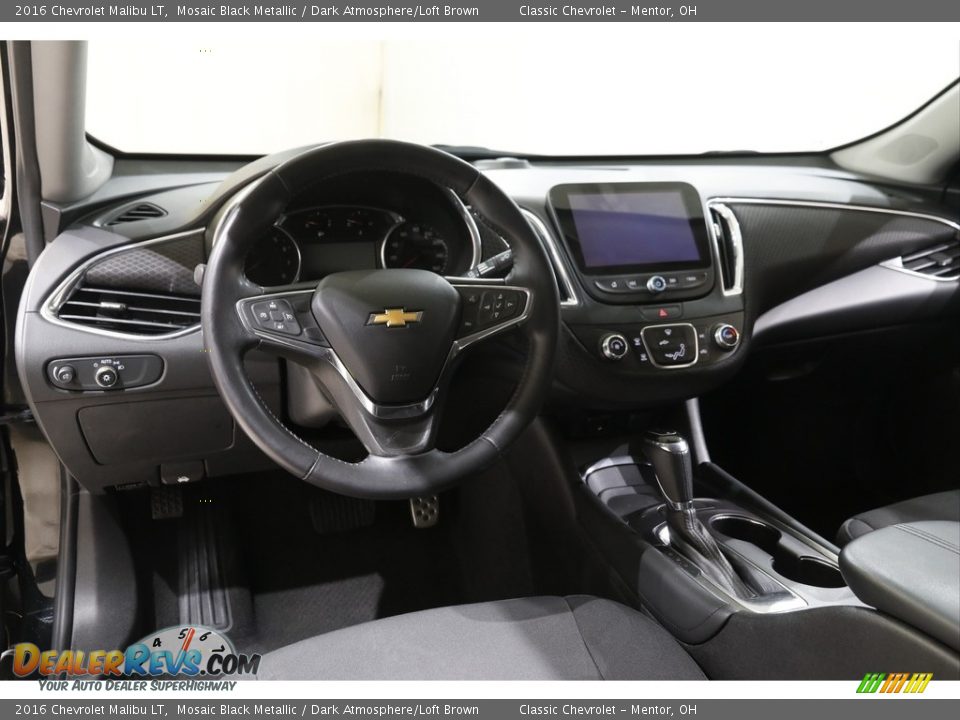 2016 Chevrolet Malibu LT Mosaic Black Metallic / Dark Atmosphere/Loft Brown Photo #6