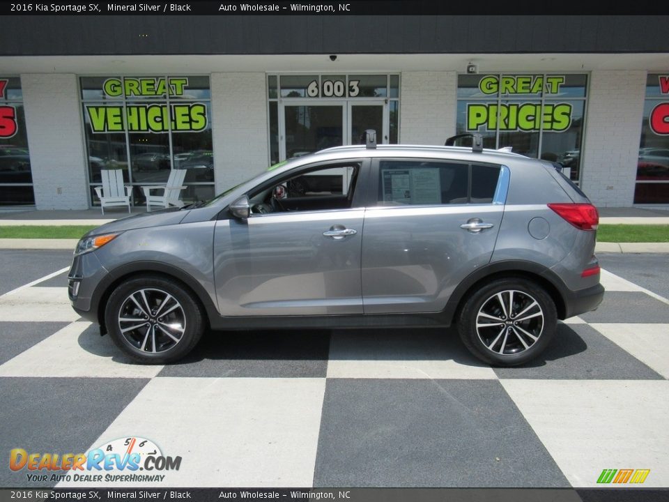 2016 Kia Sportage SX Mineral Silver / Black Photo #1