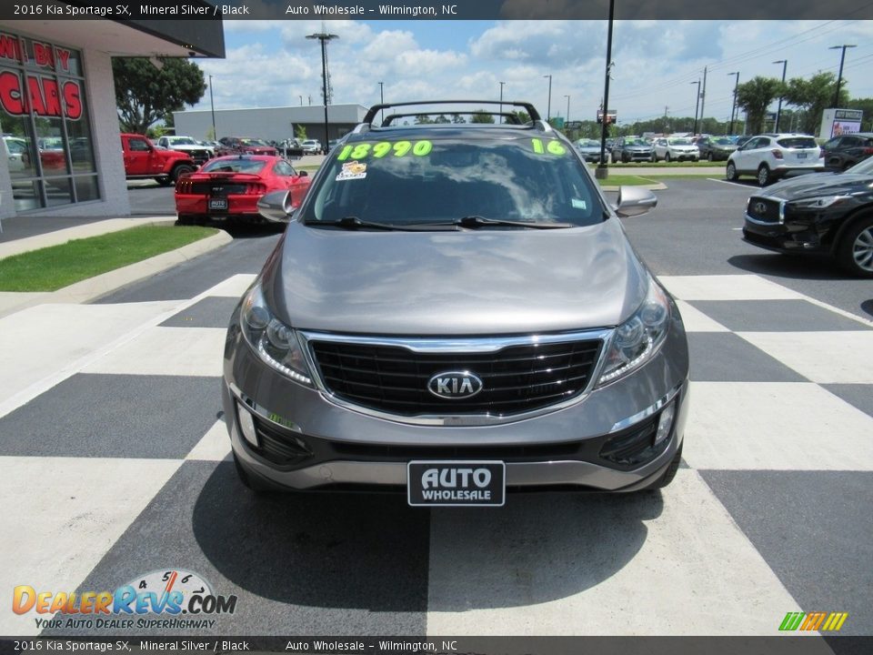 2016 Kia Sportage SX Mineral Silver / Black Photo #2