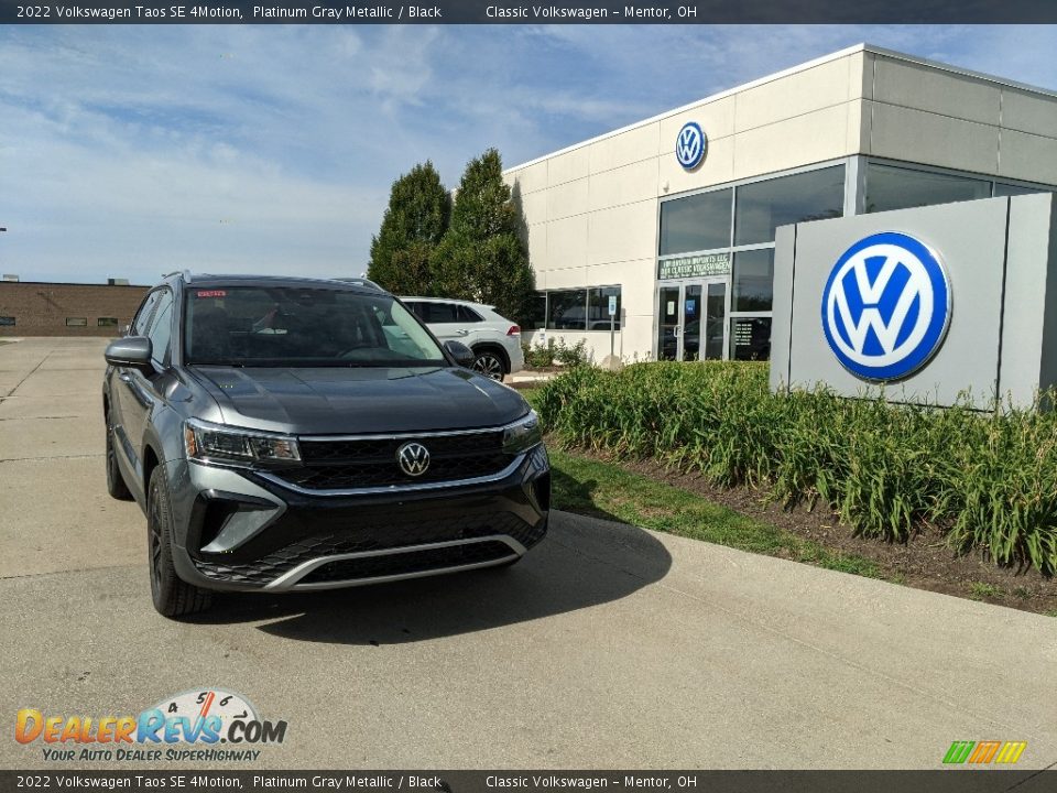 Platinum Gray Metallic 2022 Volkswagen Taos SE 4Motion Photo #1