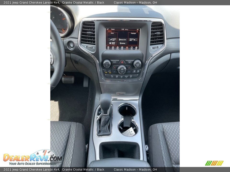 2021 Jeep Grand Cherokee Laredo 4x4 Granite Crystal Metallic / Black Photo #6