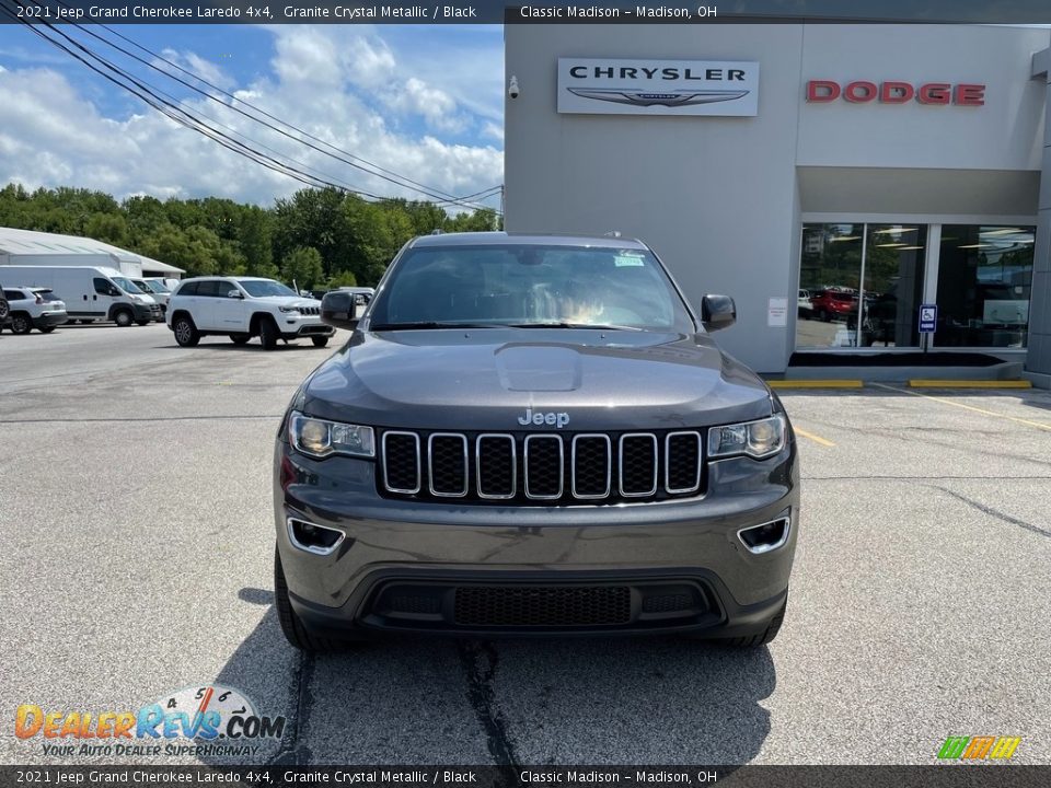 2021 Jeep Grand Cherokee Laredo 4x4 Granite Crystal Metallic / Black Photo #7