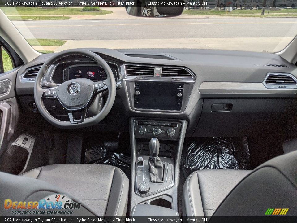 Dashboard of 2021 Volkswagen Tiguan SEL 4Motion Photo #3
