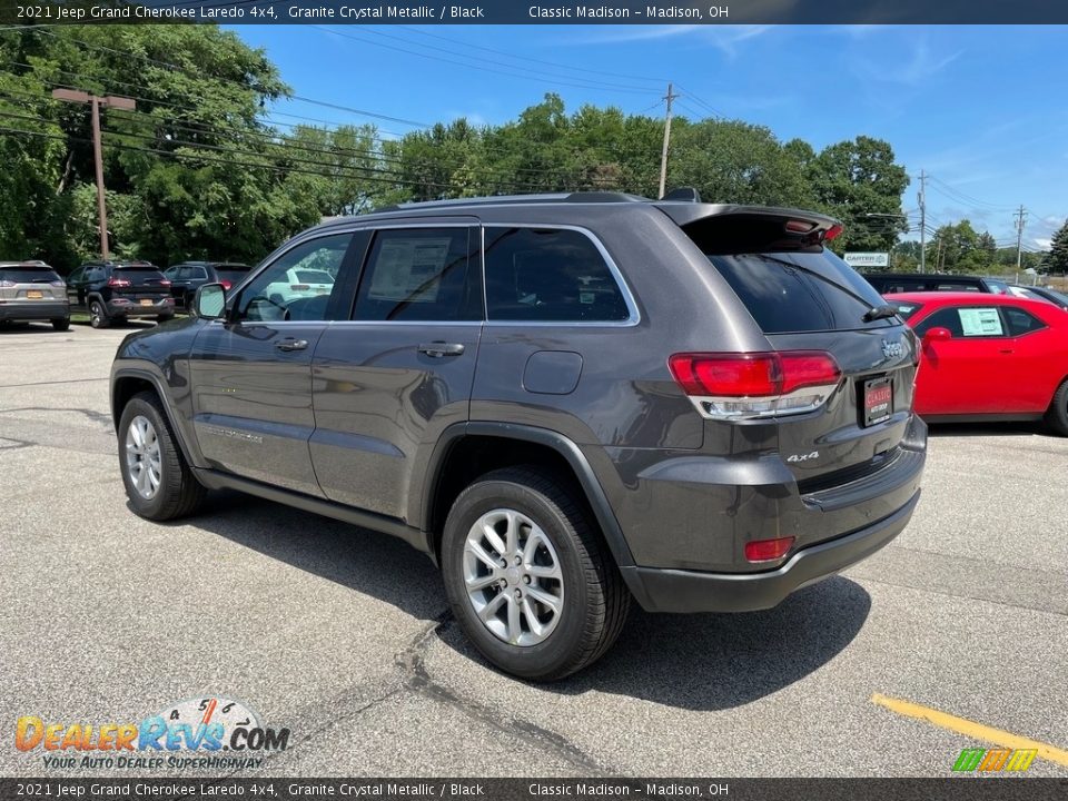 2021 Jeep Grand Cherokee Laredo 4x4 Granite Crystal Metallic / Black Photo #9