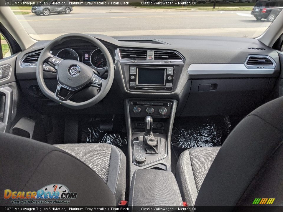 2021 Volkswagen Tiguan S 4Motion Platinum Gray Metallic / Titan Black Photo #3