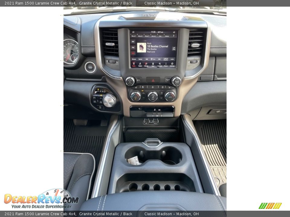 Controls of 2021 Ram 1500 Laramie Crew Cab 4x4 Photo #6