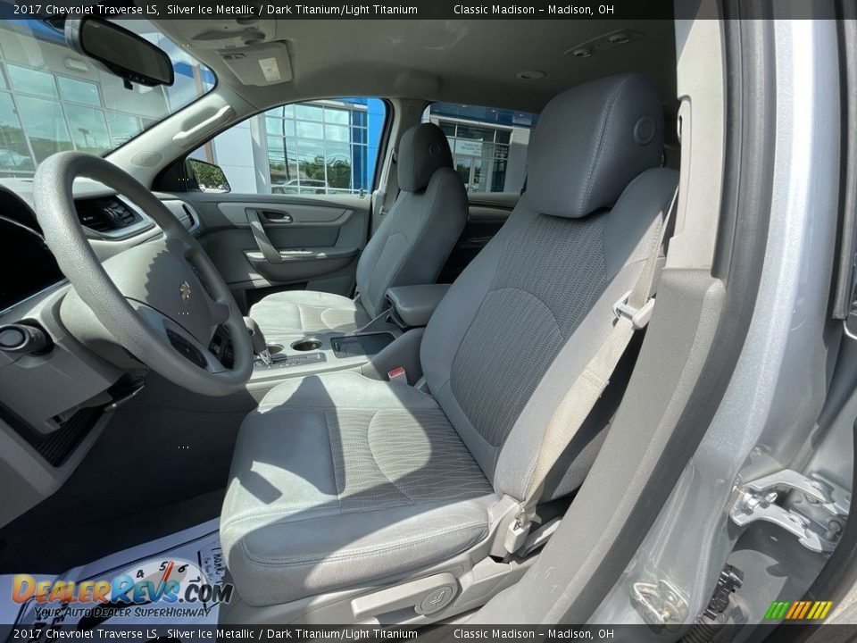 2017 Chevrolet Traverse LS Silver Ice Metallic / Dark Titanium/Light Titanium Photo #2