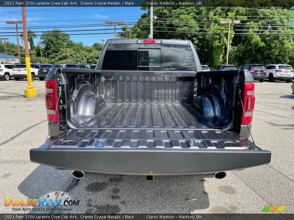 2021 Ram 1500 Laramie Crew Cab 4x4 Granite Crystal Metallic / Black Photo #11