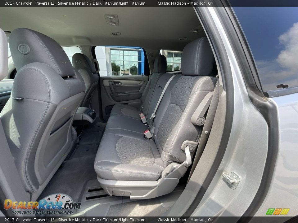 2017 Chevrolet Traverse LS Silver Ice Metallic / Dark Titanium/Light Titanium Photo #3